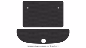 Коврики в салон Kia Sorento (UM) 2014-2020 III поколение Crossover 7-ми местная - Фото 4