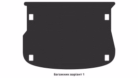 Килимки в салон Land Rover Range Rover Evoque (L538) 2011-2018 I покоління EU Crossover 5-ти дверна - Фото 2
