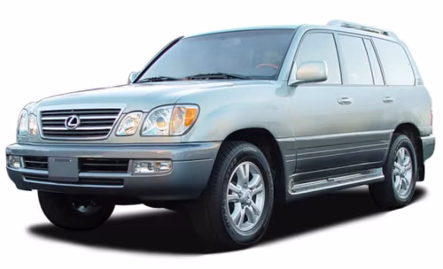 Килимки в салон Lexus LX 470 (UZJ100) 1998-2007 II покоління EU Crossover 7-ми місна
