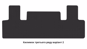 Килимки в салон Lincoln Navigator (U554) 2018-2025 IV покоління US Crossover 7-ми місна - Фото 2