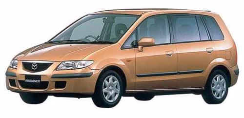 Килимки в салон Mazda Premacy (CP) 1999-2005 I покоління EU Minivan