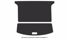 Килимки в салон Mazda 5 (CR) 2005-2009 II покоління EU Minivan 7-ми місна - Фото 2