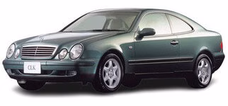 Килимки в салон Mercedes-Benz W208 (C208) CLK-Class 1997-2002 I покоління EU Coupe