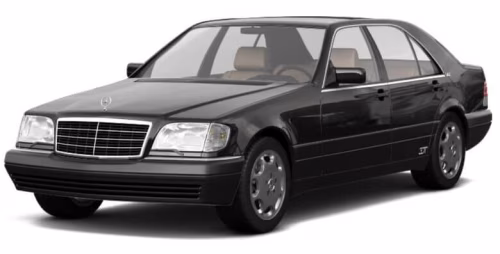 Килимки в салон Mercedes-Benz W140 (V140) S-Class 1991-1998 III покоління EU Sedan Long