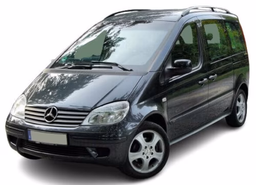 Килимки в салон Mercedes-Benz Vaneo (W414 ) 2001-2005 I покоління EU Minivan