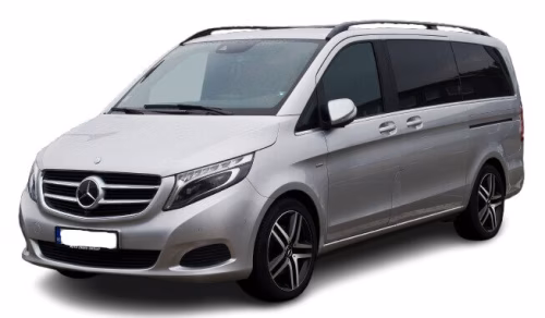 Килимки в салон Mercedes-Benz EQV/(W447) Vito V-Class 2014-… III покоління EU VAN 5-ти дверна 8-ми місна Long