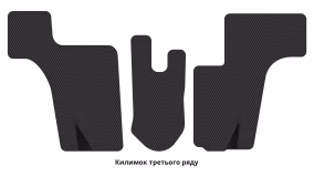 Килимки в салон Mercedes-Benz X166 GL-Class 2012-2015 II покоління US Crossover до рестайлінг 7-ми місна - Фото 4