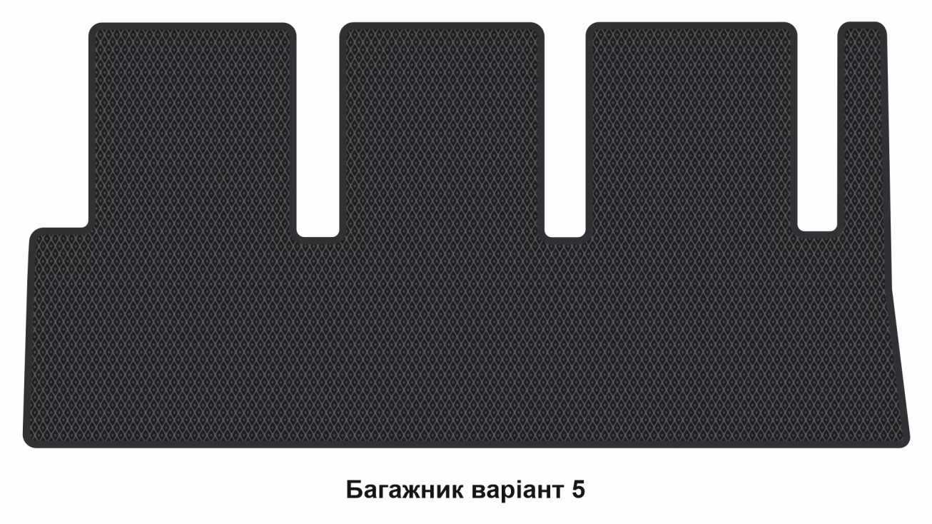Килимки в салон Mercedes-Benz W639 V-Class Viano/Vito 2003-2014 II покоління EU VAN 5-ти дверна 6-ти місна - Фото 3