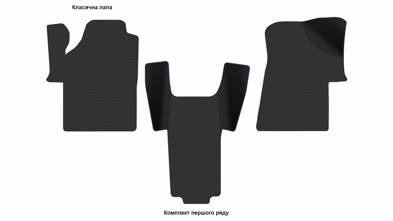 Килимки в салон Mercedes-Benz W639 Trend Viano/Vito V-Class 2003-2014 II покоління EU VAN 4-х дверна 6-ти місна Short - Фото 2