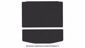 Килимки в салон Mitsubishi Outlander 2012-… III покоління EU Crossover 7-ми місна - Фото 2