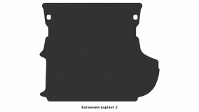 Килимки в салон Mitsubishi Outlander (XL) 2006-2012 II покоління EU Crossover 7-ми місна - Фото 2