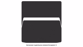 Килимки в салон Mitsubishi Grandis 2003-2011 I покоління EU Minivan 7-ми місна - Фото 3
