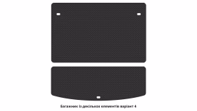 Килимки в салон Mitsubishi Outlander 2012-… III покоління US Crossover 7-ми місна - Фото 4