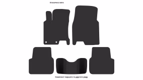 Килимки в салон Nissan Qashqai J10 2007-2013 I покоління AE Crossover - Фото 3