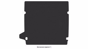 Килимки в салон Nissan Pathfinder R51 2010-2014 III покоління EU Crossover рестайлінг 7-ми місна - Фото 4