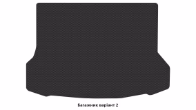 Килимки в салон Nissan X-Trail T32 2013-2017 III покоління EU Crossover до рестайлінг 7-ми місна - Фото 3