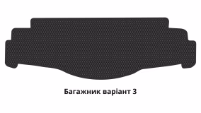 Килимки в салон Nissan X-Trail T33 2021-… IV покоління EU Crossover 7-ми місна Hybrid - Фото 2