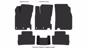 Килимки в салон Nissan Qashqai J11 2013-2017 II покоління EU Crossover до рестайлінг - Фото 5