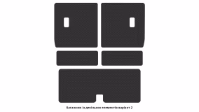 Килимки в салон Nissan Pathfinder R51 2004-2014 III покоління GB Crossover праве кермо - Фото 2