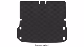 Килимки в салон Nissan Pathfinder R52 2012-2021 IV покоління Crossover 7-ми місна - Фото 5