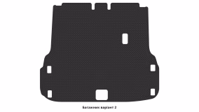 Килимки в салон Nissan Pathfinder R52 2012-2021 IV покоління Crossover 7-ми місна - Фото 6