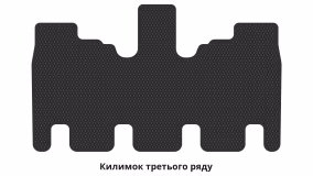 Килимки в салон Nissan Pathfinder R51 2004-2010 III покоління EU Crossover до рестайлінг 7-ми місна - Фото 4