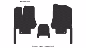 Килимки в салон Nissan Quest 2010-2016 IV покоління US Minivan 7-ми місна - Фото 6