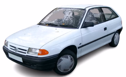 Килимки в салон Opel Astra F 1991-1998 I покоління EU Hatchback 3-х дверна