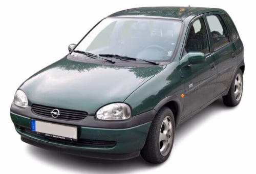 Килимки в салон Opel Corsa B 1993-2000 II покоління EU Hatchback 5-ти дверна