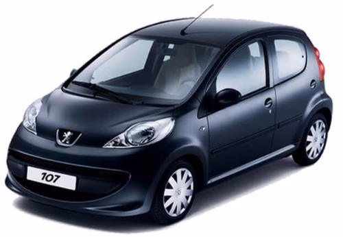 Килимки в салон Peugeot 107 2005-2014 I покоління EU Hatchback