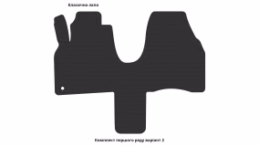 Килимки в салон Peugeot 807 2002-2014 I покоління EU Minivan 7-ми місна - Фото 8