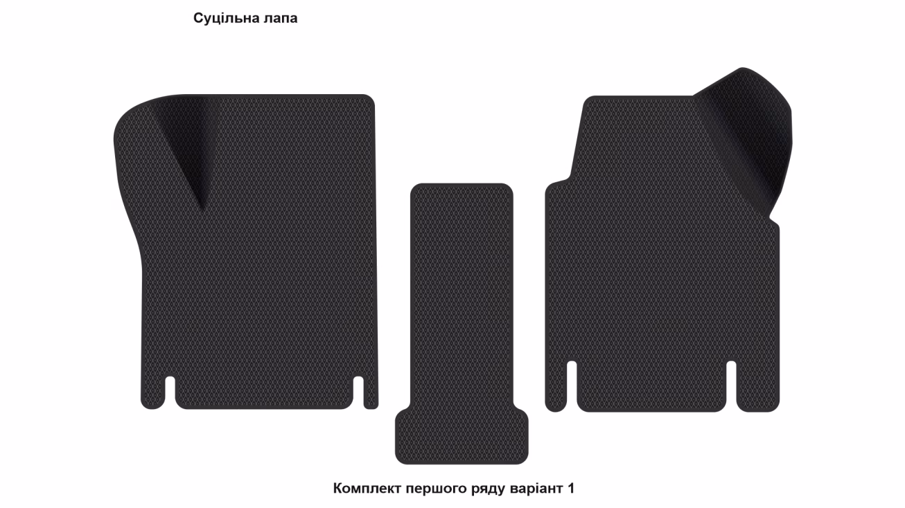 Килимки в салон Peugeot Expert 1995-2004 I покоління EU VAN до рестайлінг - Фото 3