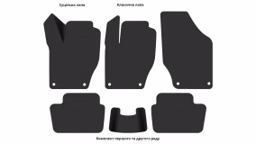 Килимки в салон Peugeot 308 2007-2013 I покоління EU Hatchback 5-ти дверна - Фото 5