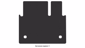 Interior mats for the Peugeot Expert Tepee 2012-2016 II generation EU VAN restyling - Фото 2