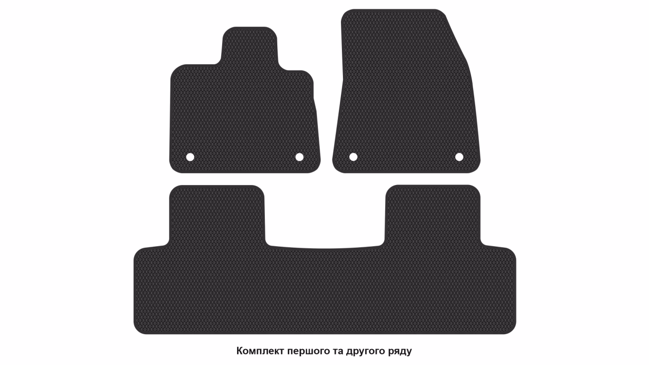 Interior mats for the Polestar 3 2024-… I generation CN Crossover - Фото 2