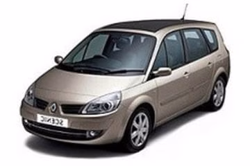 Килимки в салон Renault Grand Scenic 2003-2009 II покоління EU Minivan 7-ми місна