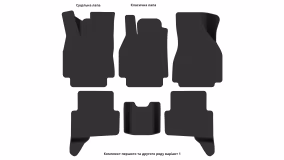 Килимки в салон Renault Megane 2006-2009 II покоління EU Universal рестайлінг - Фото 4