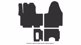 Килимки в салон Renault Trafic 2001-2006 II покоління EU VAN до рестайлінг - Фото 7