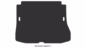 Килимки в салон Renault Grand Scenic 2009-2016 III покоління EU Minivan 7-ми місна - Фото 2