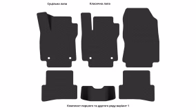 Килимки в салон Renault Clio 2012-2019 IV покоління EU Hatchback 5-ти дверна - Фото 3