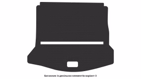 Килимки в салон Renault Grand Scenic 2016-2023 IV покоління EU Minivan 7-ми місна - Фото 2