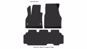 Килимки в салон Renault Kangoo 2008-2013 II покоління EU Minivan до рестайлінг 4-х дверна - Фото 4