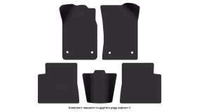 Килимки в салон Renault Kangoo 1998-2008 I покоління EU Minivan 4-х дверна - Фото 4
