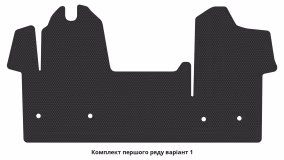 Килимки в салон Renault Master 2010-2014 III покоління EU VAN до рестайлінг - Фото 7