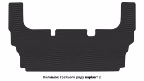 Килимки в салон Renault Lodgy 2012-… I покоління EU Minivan 7-ми місна - Фото 4