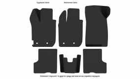 Килимки в салон Renault Duster 2018-2024 II покоління EU Crossover - Фото 3