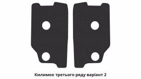 Килимки в салон Renault Grand Scenic 2003-2009 II покоління EU Minivan 7-ми місна - Фото 4