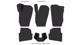 Килимки в салон Seat Córdoba 6L 2002-2006 II покоління EU Sedan до рестайлінг - Фото 5