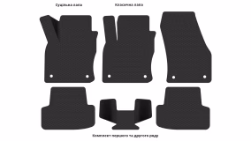 Килимки в салон Seat Ateca 2016-… I покоління EU Crossover - Фото 5