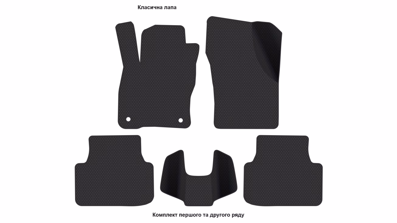 Interior mats for the Seat Leon (KL) ST 2020-… IV generation EU Universal - Фото 2